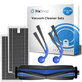 Replacement set for Ecovacs T80 Omni, T80 (1x Main brush, 2x Filter, 2x Side brush)