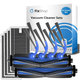 Replacement set for Ecovacs T80 Omni, T80 (2x Main brush, 4x Filter, 4x Side brush)