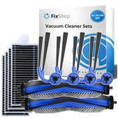 Replacement set for Ecovacs Deebot X11 Pro, X11 (2x Main brush, 4x Filter, 4x Side brush)