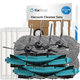 Replacement set for Eta Aquilo Pro, Cecotec Conga 11090 (2x Main brush, 4x Filter, 4x Side brush, 8x Mop cloth, 4x Dust bag)