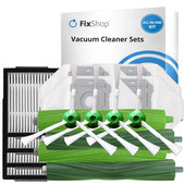 Replacement set for iRobot Roomba e-series, i-series, j-series (2 pairs of Main brushes, 4x Filter, 4x Side brush, 4x Dust bag)