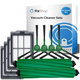 Replacement set for iRobot Roomba Plus 405 Combo, 505 Combo (2x Main brush, 4x Filter, 4x Side brush)