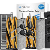 Replacement set for Mova Z60 Ultra Roller (2 pairs of Main brushes, 4x Filter, 4x Side brush, 4x Mop cloth, 4x Dust bag)