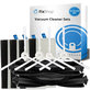 Replacement set for Rowenta X-Plorer S75 (2x Main brush, 4x Filter, 4x Side brush)