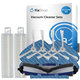 Replacement set for Rowenta Explorer s60 (1x Main brush, 2x Filter, 4x Side brush, 2x Mop cloth)