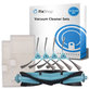 Replacement set for Tesla IQ400, IQ400 Plus, Sencor 6485BK (1x Main brush, 2x Filter, 4x Side brush)