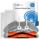 Replacement set for Xiaomi Mi Robot Vacuum Mop 2 Pro, 2 Lite (1x Main brush, 2x Filter, 2x Side brush, 2x Mop cloth)