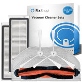 Replacement set for Xiaomi Mi Robot Vacuum Mop Essential (Mijia G1) (1x Main brush, 2x Filter, 2x Side brush, 2x Mop cloth)