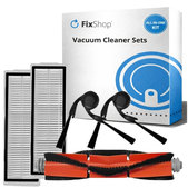 Replacement set for Xiaomi Robot Vacuum 5, 5 Pro (1x Main brush, 2x Filter, 2x Side brush)
