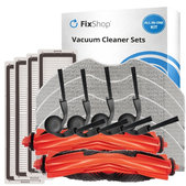 Replacement set for Xiaomi Robot Vacuum S40 (2x Main brush, 4x Filter, 4x Side brush, 4x Mop cloth)