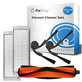 Replacement set for Xiaomi Robot Vacuum S40 Pro (1x Main brush, 2x Filter, 2x Side brush)