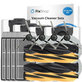 Replacement set for Dreame X50 Ultra, L50 Ultra, L40s Ultra, L40s Pro Ultra, X50 Master, Mova V50 (2 pairs of Main brushes, 4x Filter, 4x Side brush, 8x Mop cloth, 4x Dust bag)