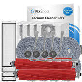 Replacement set for Roborock QV 35A, QR 798, QV35S (2x Main brush, 4x Filter, 4x Side brush, 8x Mop cloth, 4x Dust bag)