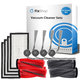 Replacement set for Roborock Qrevo Edge 2 Pro (2x Main brush, 4x Filter, 4x Side brush)