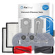 Replacement set for Roborock Qrevo Edge 2 Pro (1x Main brush, 2x Filter, 2x Side brush, 4x Mop cloth, 2x Dust bag)