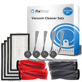 Replacement set for Roborock G20s Ultra, Saros 10R, 20 (2x Main brush, 4x Filter, 4x Side brush)