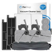 Replacement set for Dreame Mova Z50 Ultra, Z5, Z5 Pro (1x Main brush, 2x Filter, 2x Side brush, 2x Mop cloth, 2x Side mop cloth, 2x Dust bag)