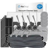 Replacement set for Dreame Mova Z50 Ultra, Z5, Z5 Pro (2x Main brush, 4x Filter, 4x Side brush, 4x Mop cloth, 4x Side mop cloth, 4x Dust bag)