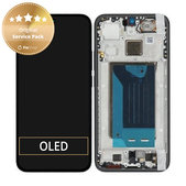 Display for Xiaomi 15T 5G, Black, Touch Screen with Frame, 5600010O12A00, Genuine Service Pack
