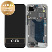 Display for Xiaomi 15T Pro 5G, Gray, Touch Screen with Frame, 5600050O12U00, Genuine Service Pack