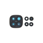 Back Rear Camera Lens with Frame for Xiaomi Redmi Note 15 Pro 5G, Black