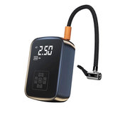 Wireless air compressor with digital display, 150 PSI, black