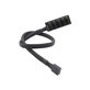 PWM fan hub, 4-pin, 5-port