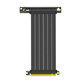PCIe 4.0 x16 riser cable for graphics card, 20cm, black