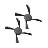 Side Brush, 2pcs, Black for Vorwerk Kobold VR100, Neato Botvac D3,D4, D5, D6, D7, D8, D9, D10