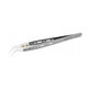 Precision Heat Resistant Ceramic Tweezer with Curved Tip, Mechanic SM-17