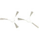 Side Brush, 2pcs, White for Xiaomi Dreame S10, S10 Pro, Dreame Bot L10 Ultra, L10s Pro Ultra, Mi Robot Vacuum X10+