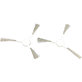 Side Brush, 2pcs, White for Xiaomi Dreame S10, S10 Pro, Dreame Bot L10 Ultra, L10s Pro Ultra, Mi Robot Vacuum X10+