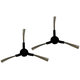 Side Brush, 2pcs, Black for Xiaomi Dreame S10, S10 Pro, Dreame Bot L10 Ultra, L10s Pro Ultra, Mi Robot Vacuum X10+