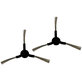 Side Brush, 2pcs, Black for Xiaomi Dreame S10, S10 Pro, Dreame Bot L10 Ultra, L10s Pro Ultra, Mi Robot Vacuum X10+