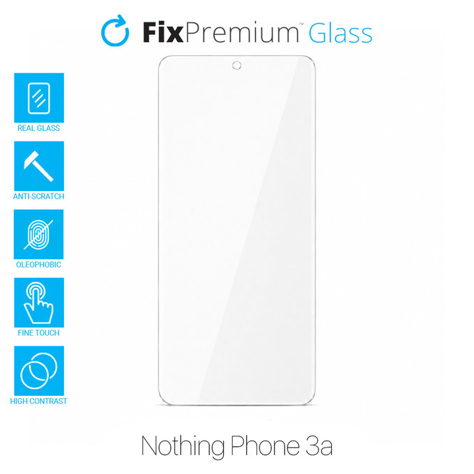 FixPremium Glass - Tempered Glass for Nothing Phone (3a)