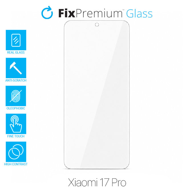 FixPremium Glass - Tempered Glass for Xiaomi 17 Pro