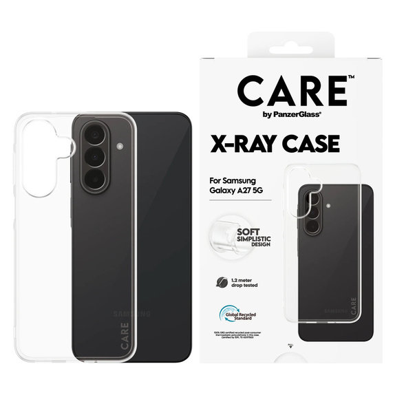 Case X-Ray for Samsung Galaxy A27, Transparent, PanzerGlass