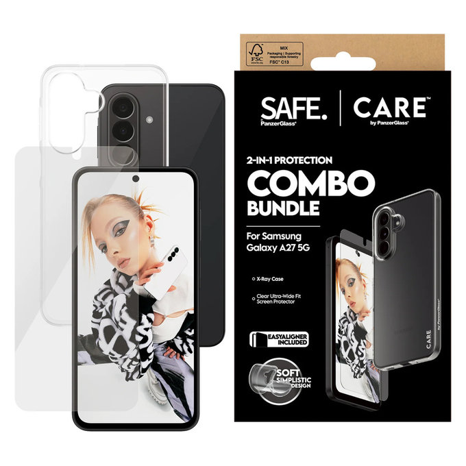 Bundle 2-in-1 for Samsung Galaxy A27, PanzerGlass