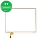 Bottom touch screen glass with adhesive for Nintendo DSi XL and Nintendo DSi LL