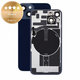 Rear Housing Glass for iPhone 14, Midnight, Pulled A