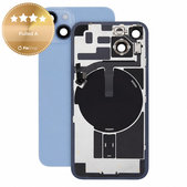 Rear Housing Glass for iPhone 14, Blue, Pulled A