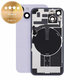 Rear Housing Glass for iPhone 14, Purple, Pulled A