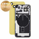 Rear Housing Glass for iPhone 14 Plus, Yellow, Pulled A