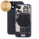 Rear Housing Glass for iPhone 15, Black, Pulled A