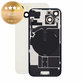 Rear Housing Glass for iPhone 15, Yellow, Pulled A
