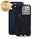 Rear Housing Glass for iPhone 15 Pro, Blue Titanium, Pulled A