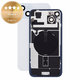 Rear Housing Glass for iPhone 15 Plus, Black, Pulled A