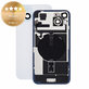 Rear Housing Glass for iPhone 15 Plus, Blue, Pulled A