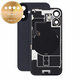 Rear Housing Glass for iPhone 16, Black, Pulled A