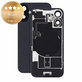 Rear Housing Glass for iPhone 16, Black, Pulled A